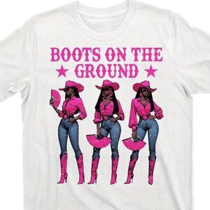 Where Them Fans At - Boots on the Ground T-Shirt